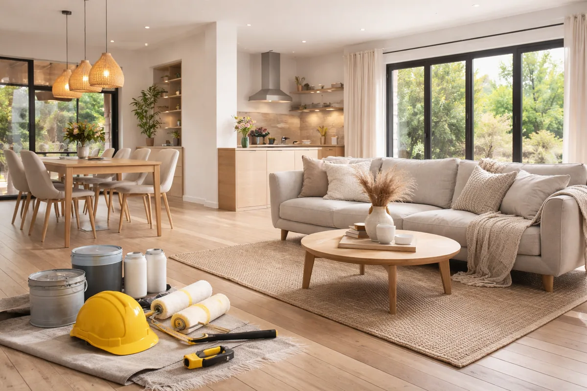 Les bénéfices d'une rénovation intérieure bien pensée