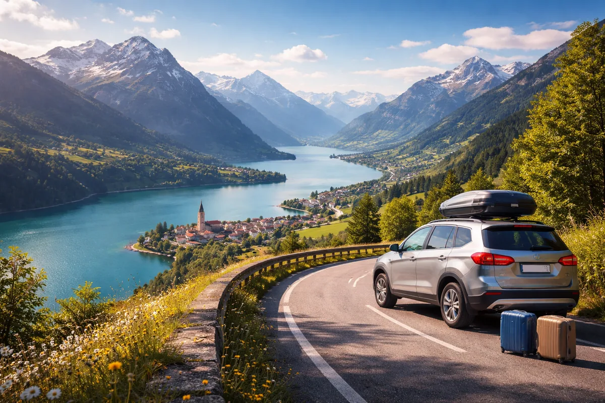 Quel est l'itinéraire idéal pour un road-trip en Europe avec une location de véhicule ?